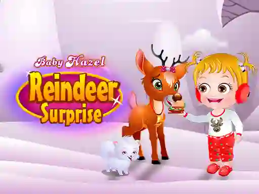 Lojë Baby Hazel. Reindeer surprise në internet