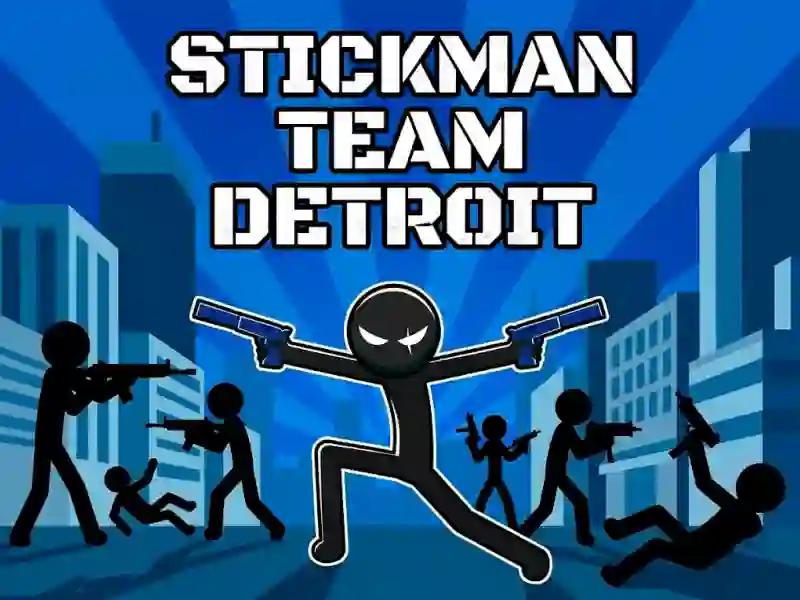 Lojë Stickman Team Detroit në internet
