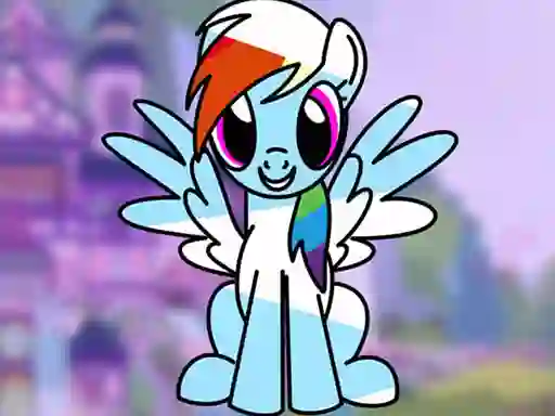 Lojë My Little Pony Coloring Book në internet