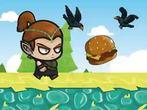 Lojë Burger Elf në internet