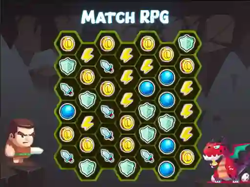 Lojë Match 3 RPG në internet