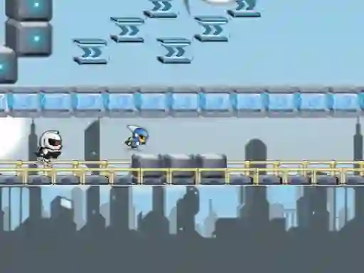 Lojë Gravity Guy HTML5 në internet