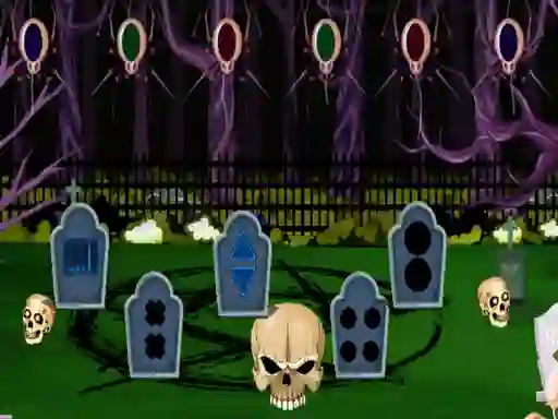 Lojë Dark Cemetery Escape në internet