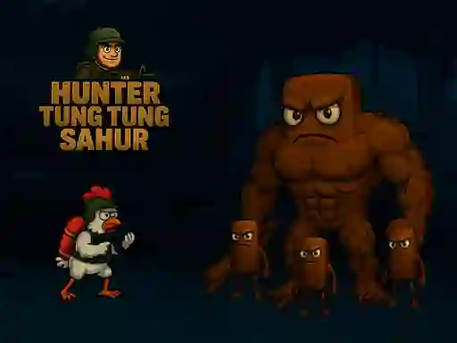 Lojë Hunter Tung Tung Sahur në internet