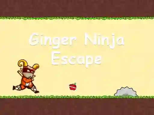Lojë Ginger Ninja Escape në internet