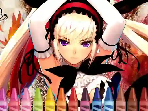 Lojë 4GameGround Anime Manga Coloring në internet