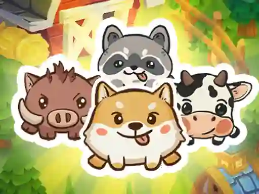 Lojë Animal Sort Cute Game Puzzle në internet