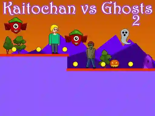 Lojë Kaitochan vs Ghosts 2 në internet