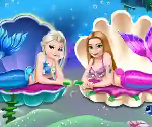 Lojë Mermaid Princesses Dress up në internet
