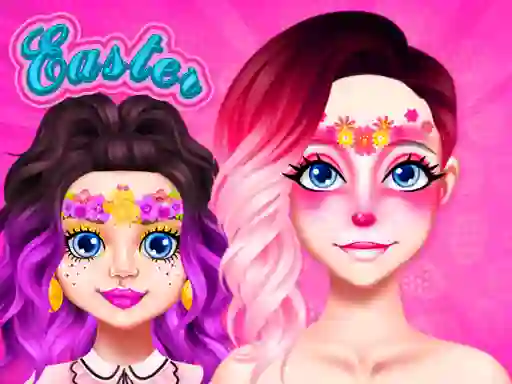 Lojë Easter Funny Makeup në internet