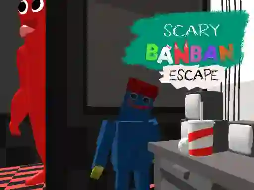 Lojë Scary BanBan Escape në internet