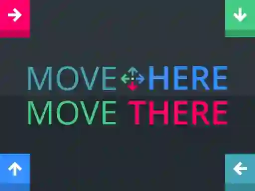 Lojë Move Here Move There në internet