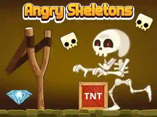 Lojë Angry Skeletons në internet
