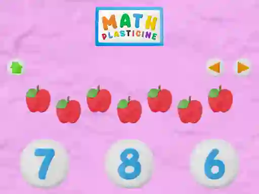 Lojë Math Plasticine në internet