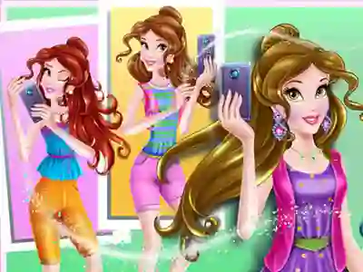 Lojë Selfie Queen Instagram Diva në internet