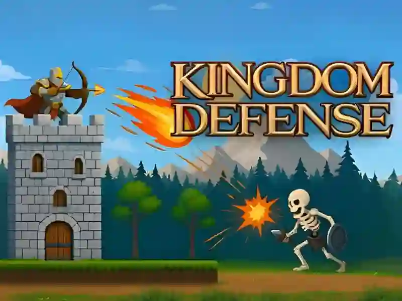 Lojë Defense of the kingdom në internet