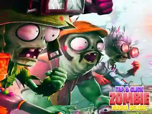 Lojë Tap & Click Zombie Mania Deluxe në internet