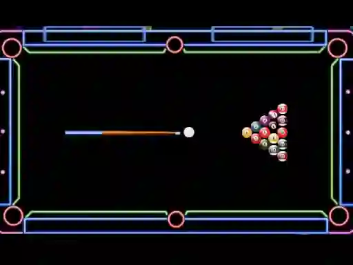 Lojë Billiard Neon në internet