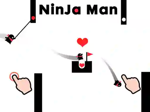 Lojë Ninja Man në internet