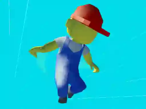 Lojë Parkour Run 3d.io në internet