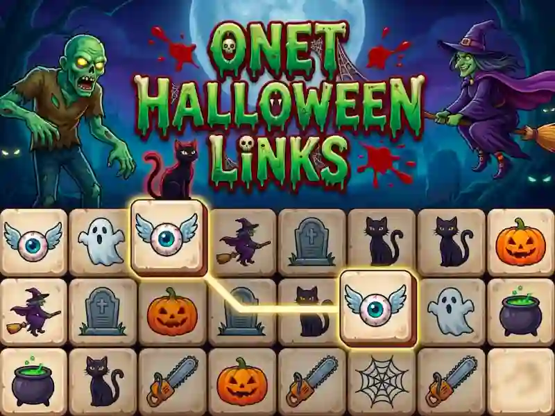 Lojë ONet Halloween Links në internet