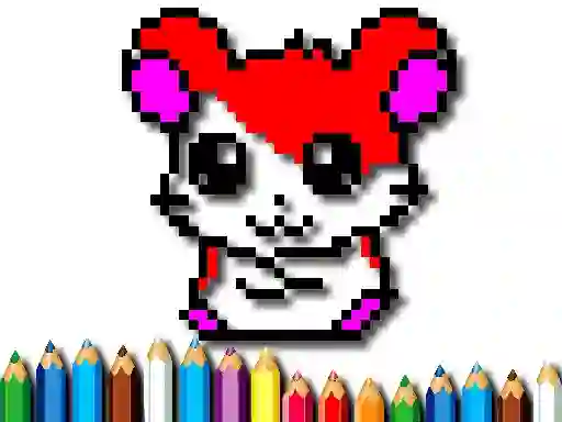 Lojë Pixel Coloring Time në internet