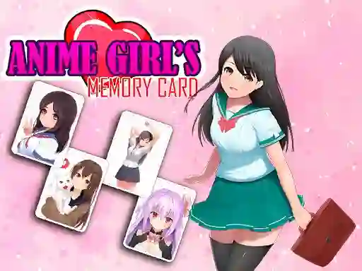 Lojë Anime Girls Memory Card në internet
