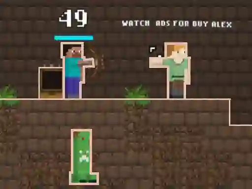 Lojë Minecraft Wars në internet
