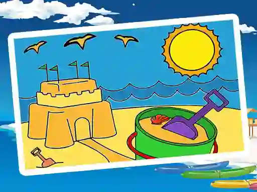 Lojë Summer Coloring Pages në internet