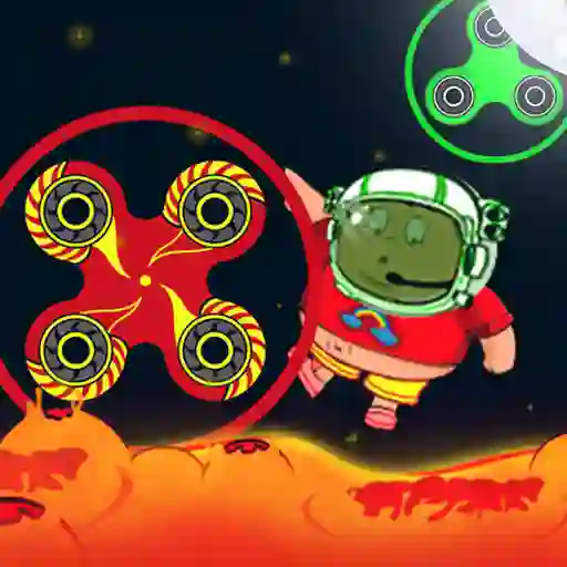 Lojë Spinner Astro the Floor is Lava në internet