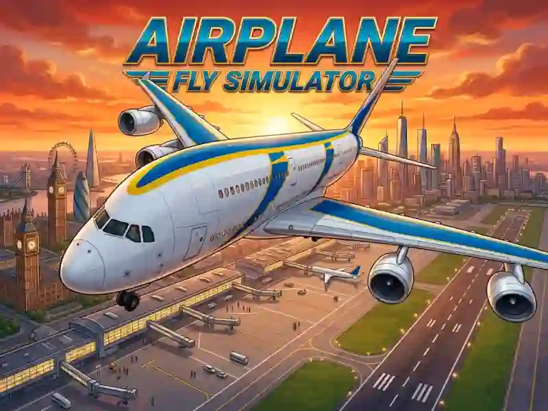 Lojë Airplane Fly Simulator në internet