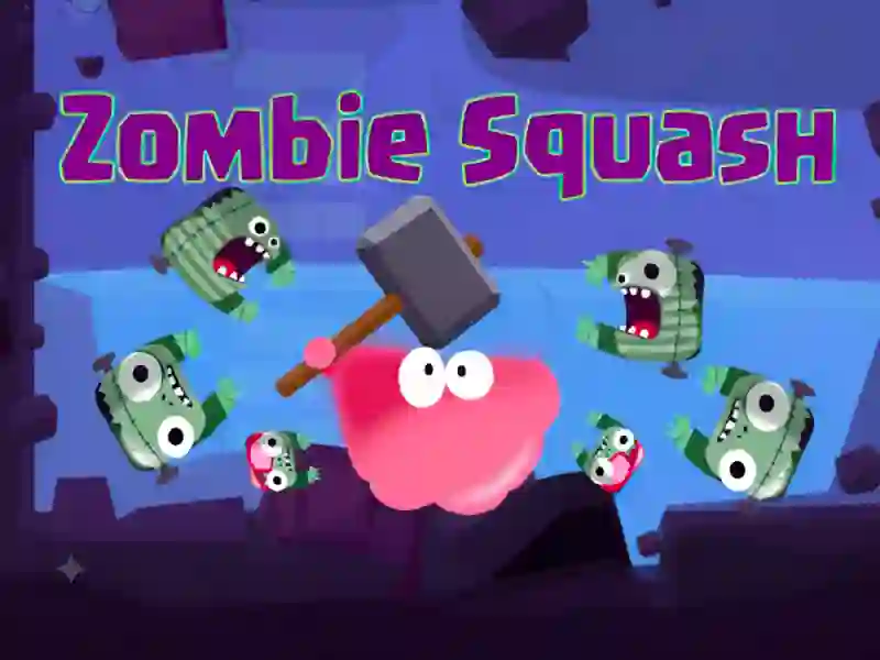 Lojë Zombie Squash në internet