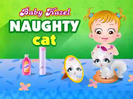 Lojë Baby Hazel - naughty cat në internet