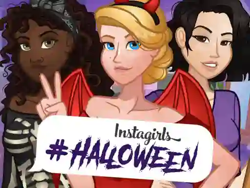 Lojë Instagirls Halloween Dress Up në internet