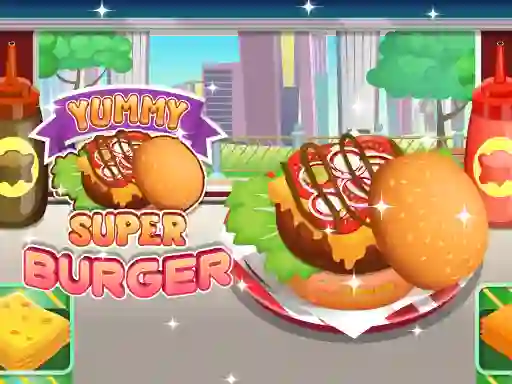Lojë Yummy Super Burger në internet