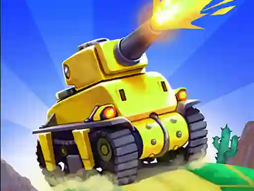 Lojë Tank Battle Multiplayer në internet