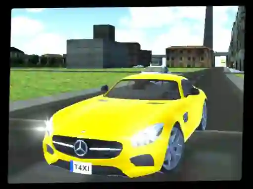 Lojë Big City Taxi Simulator në internet