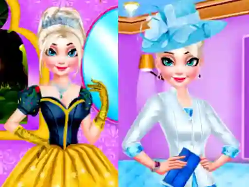Lojë Royal Queen vs Modern Queen në internet