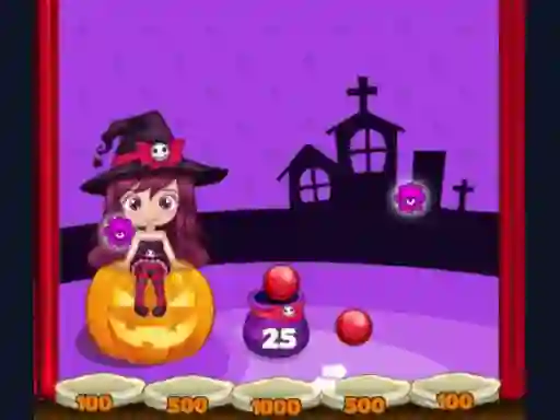 Lojë Bubble Shooter Halloween në internet
