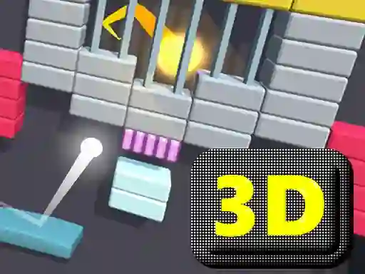 Lojë Brick Breaker 3d në internet