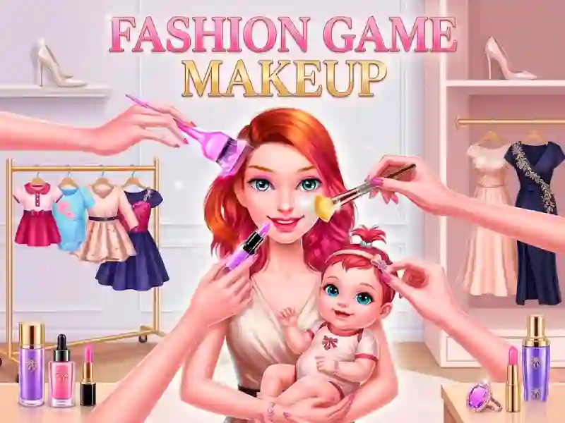 Lojë Fahion game makeup në internet