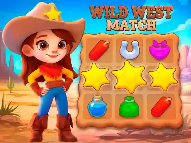 Lojë Wild West Match në internet