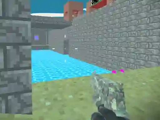 Lojë Pixel Combat Fortress në internet