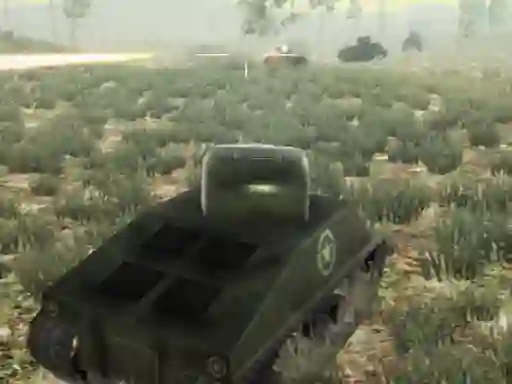 Lojë Tank War Simulator në internet