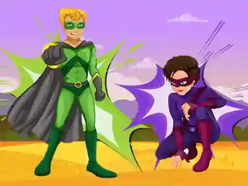 Lojë Superheroes Jigsaw në internet
