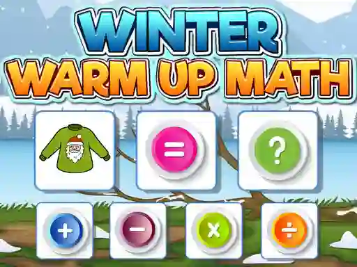 Lojë Winter Warm Up Math në internet