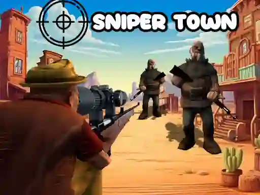 Lojë Sniper Town në internet