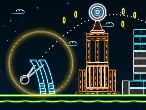 Lojë Neon Catapult në internet