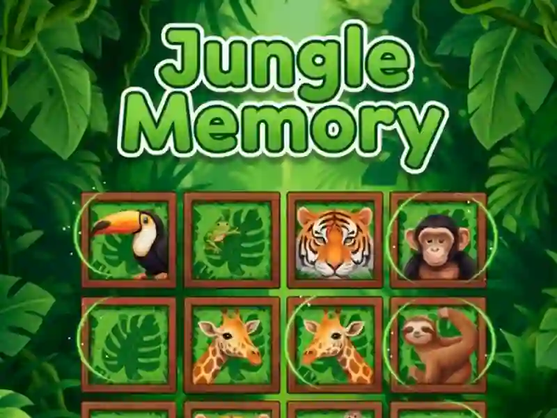 Lojë Jungle Memory në internet