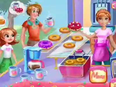 Lojë Annie Cooking Donuts në internet